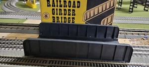 Colber 118 Black O Scale Girder Bridge Heavy Steel Base in the Original Box  - Picture 1 of 11