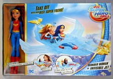 DC Super Hero Girls - Wonder Woman Action Doll & Invisible Jet (New)