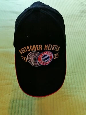 FC Bayern München- Deutscher Meister 2005 - Cap Kappe Mütze Cappy Baseballcap - Bild 1 von 3