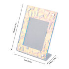 Picture Frame Clear Acrylic Magnetic Universal 3 Inch Photo Frame For Card M DOB