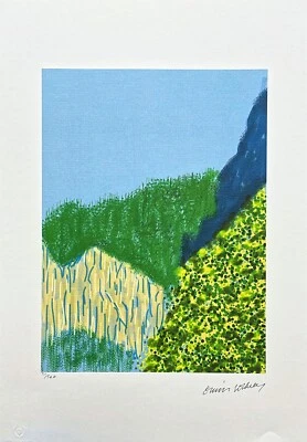DAVID HOCKNEY - La suite Yosemite no. 3 - Edición firmada, numerada 21/500 Foto 1 de 4