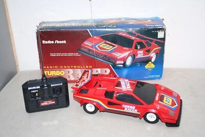 Vintage Radio Shack RC Turbo 27 Racer Radio Controlled Car 60-4074A- Tested - Image 1 of 4