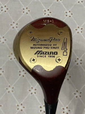 Peso trasero de latón con eje de acero Mizuno Pro MS-1 Caqui #4 madera Dynamic Gold R400 Foto 1 de 4