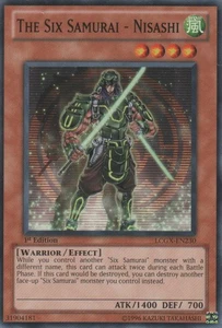 The Six Samurai - Nisashi - LCGX-EN230 - Common - Unlimited Edition - Heavily Pl - Picture 1 of 1