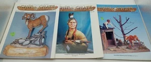 Chip Chats Magazine 3 Issues Jan. Feb. March April July August 2001 Wood Carving - Picture 1 of 7