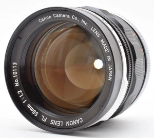 [MINT] Canon FL 58mm f1.2 MF Manual Focus Standard Prime Lens FD From JAPAN - Picture 1 of 12
