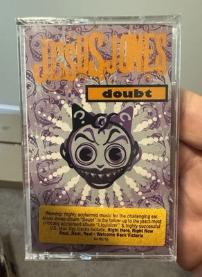 Jesus Jones - Doubt - 1991 - SBK - Factory Sealed Cassette w/ Hype - No Holes - Image 1 of 4
