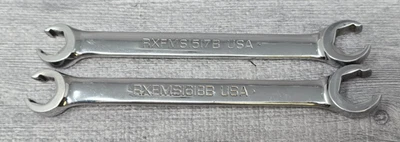 Snap-on Tools RXFMS1618B 1517B Double End Flare Nut Wrenches - Image 1 of 4