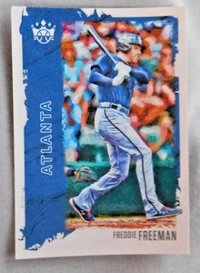 2021 Panini Diamond Kings #84 Freddie Freeman Atlanta Braves Baseball Card Mint - Bild 1 von 1