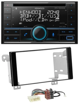 Kenwood CD 2DIN DAB USB MP3 Bluetooth Autoradio für Subaru Forester Impreza XV a - Bild 1 von 4