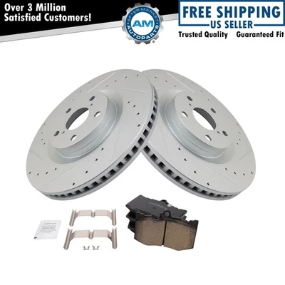 Performance Front Brake Pad & Rotor Kit Fits Lexus - Image 1 of 4