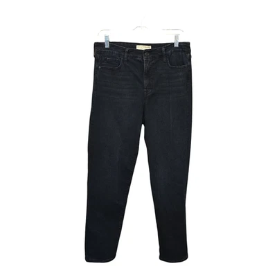 Pantalones de mezclilla para mujer Social Standard by Sanctuary talla 8 negros ajustados rectos grunge punk Foto 1 de 4