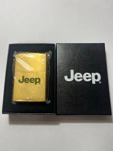 Accendino Zippo 14 raro logo jeep antico vintage - Foto 1 di 8