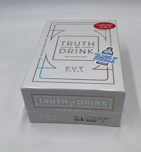 Cut Games Truth or Drink: Second Edition the Drinking Game Or A Nice Stiff Drink - Picture 1 of 6