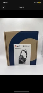 Plantronics Voyager Focus UC Stereo Bluetooth Headset B825-M - Picture 1 of 3