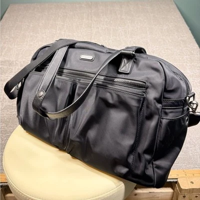 Baggallini Black Fifth Avenue Weekender Duffle Zipper Travel Bag - Image 1 of 4
