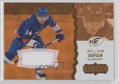 2023-24 Upper Deck Ice Rookies Jersey William Dufour #112 Rookie RC - Image 1 of 2