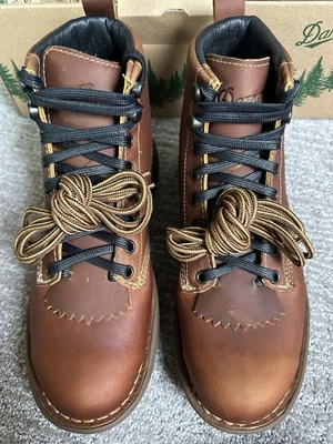 Danner Women’s Logger Full Grain Leather Boots. Size US 7. Vibram. New In Box - Image 1 of 4