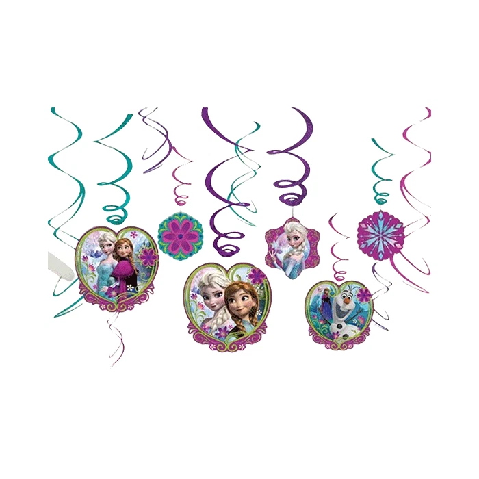 Frozen Swirls Decorations - Image 1 of 1