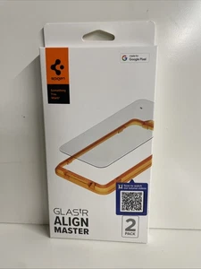 Pixel 8 Pro/ Pixel 8 Screen Protector | Spigen GlasTR AlignMaster Tempered Glass - Photo 1/3