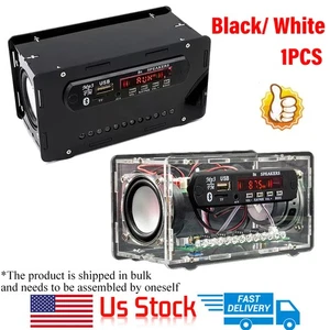 DIY Bluetooth Speaker Kit FM Radio Electronic Kit Soldering Practice Project US - Picture 1 of 24