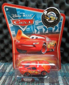 DISNEY PIXAR  CARS , LIGHTNING MCQUEEN WITH CONE , FINAL LAP ,   # 127  ,  BOX R - Picture 1 of 8