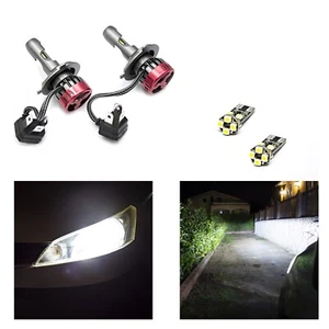 Kit CONVERSIÓN LUCES LED H4 + POSICIÓN T10 NISSAN NV200 9000Lumen 6000K CANBUS - Imagen 1 de 17