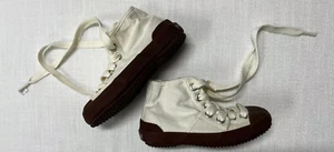 IRIE WASH Toddler High Top Lace Up White Shoes Size 25 BNWOT - Picture 1 of 6