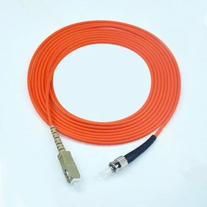 30M Multi-mode Simplex Fiber Optic Cable(62.5/125) SC to ST Patch Cord - Picture 1 of 1