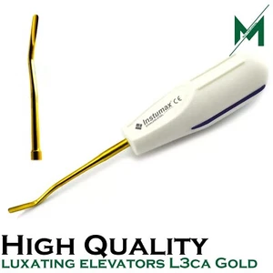 Dental Periotome Luxating L3CA Elevator Gold Tip Veterinary PDL Extracting - Picture 1 of 3