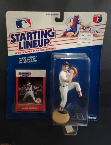 1988 Roger Clemens Starting Lineup MLB Kenner Baseball Boston Redsox Cover