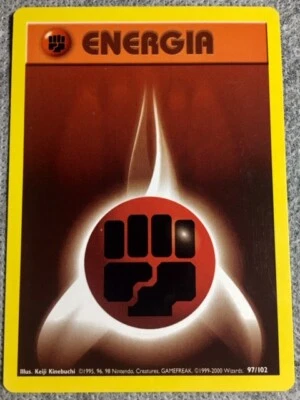 Energia Pokémon Base 97/102 card italiano 1999-2000 Wizards perfetta I Edition - Immagine 1 di 2