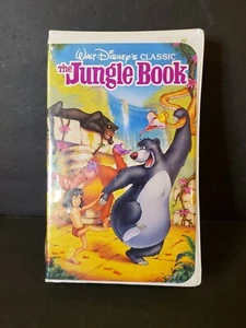 New Disney VHS Sealed Tape - "The Jungle Book" Black Diamond - - Picture 1 of 3