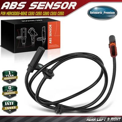 Sensor de velocidad de rueda ABS trasero izquierdo o derecho para Mercedes-Benz W204 C250 C300 C350 Foto 1 de 4