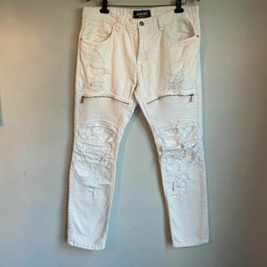 white smoke rise jeans