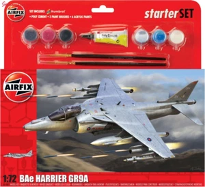 Airfix Hanging Gift Set BAE Harrier GR.9A 1:72 Scale Model Kit - Picture 1 of 1
