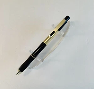 TUL Einziehbarer Kugelschreiber schwarzes Fass mit gold schwarzer Tinte 1,0 mm NEUES Design - Bild 1 von 4