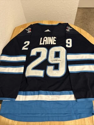 Patrik Laine Winnipeg Jets Autographed Jersey JSA Certified - Image 1 of 4