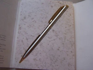 Cray Computer Quill Pen Collectible Silver & Gold - Picture 1 of 6
