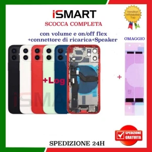 SCOCCA POSTERIORE COMPLETA PER IPHONE 12 CON FLEX TELAIO+VETRO FRAME - Imagen 1 de 2