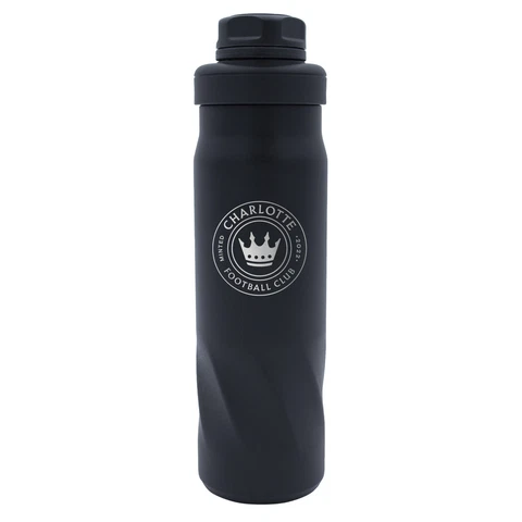 WinCraft Charlotte FC 20oz. Morgan Stainless Steel Water Bottle Cover