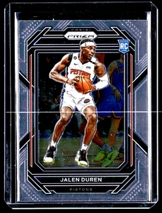 Jalen Duren 2022-23 Panini Prizm Rookie Base RC #239 Detroit Pistons - Picture 1 of 2