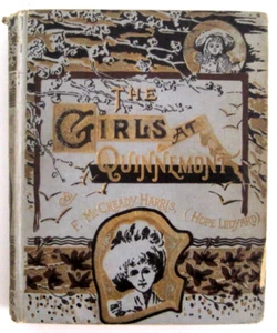 The Girls at Quinnemont Miss Annies Butterflies F McCready Harris 1884 Copyright - Foto 1 di 8