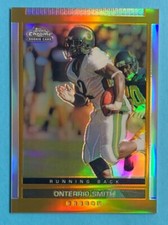 2003 Topps Draft Picks and Prospects Chrome Gold Refractors #158 Onterrio Smith