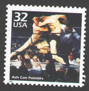 NOS. 3182h. 32c. Se muestra el combate de boxeo. Celebra el siglo. MNH. 1998 - Imagen 1 de 1