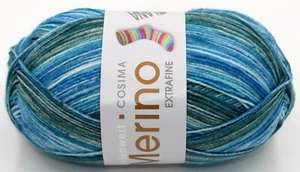 Lana Grossa Meilenweit Merino Appiano/Cosima/Denim 3-11 % Mengenrabatt - Bild 1 von 10