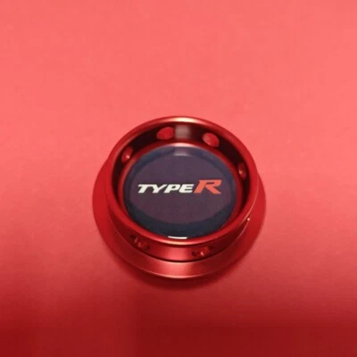 TAPA DE LLENADO DE ACEITE DE MOTOR FORJADO TIPO R ROJO para CIVIC EP3 FN2 FK2 INTEGRA DC5 DC2 VT Foto 1 de 4