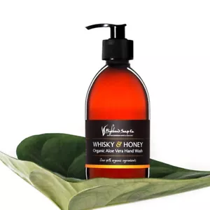Highland Soap Company, hecho en Escocia, orgánico, whisky y miel, jabón líquido, 300 ml - Imagen 1 de 2
