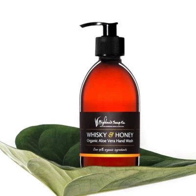 Highland Soap Company,Scotland made,Organic,Whisky&Honey,Flüssigseife,300ml