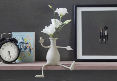 Peleg Design - Florino Vase Stein - Blumenvase aus Silikon - Bild 1 von 3